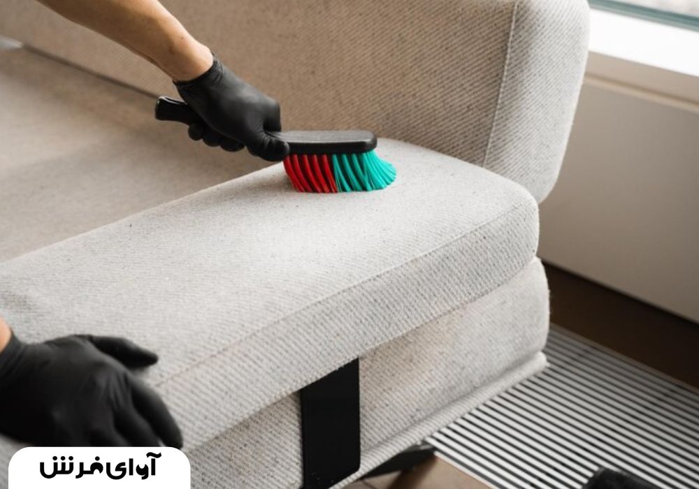 مبل شویی در محل مارلیک