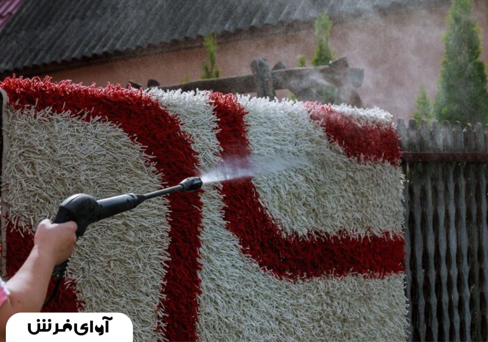 شستشوی موکت با تجهیزات صنعتی