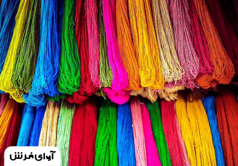 رنگرزی یا ترمیم فرش دستباف