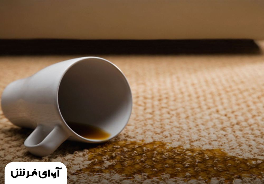 نکات مهم لکه بری فرش
